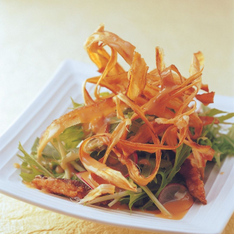 Crispy Deep-fried Burdock (Gobo) Salad