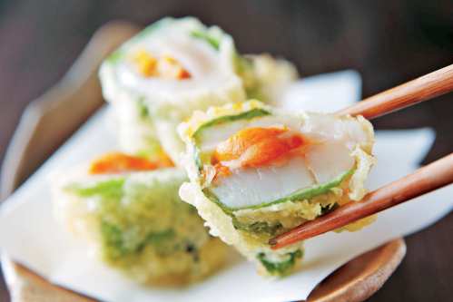 Scallop Tempura