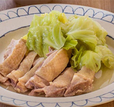 Chicken, Cabbage, and Toasted Sesame Oil